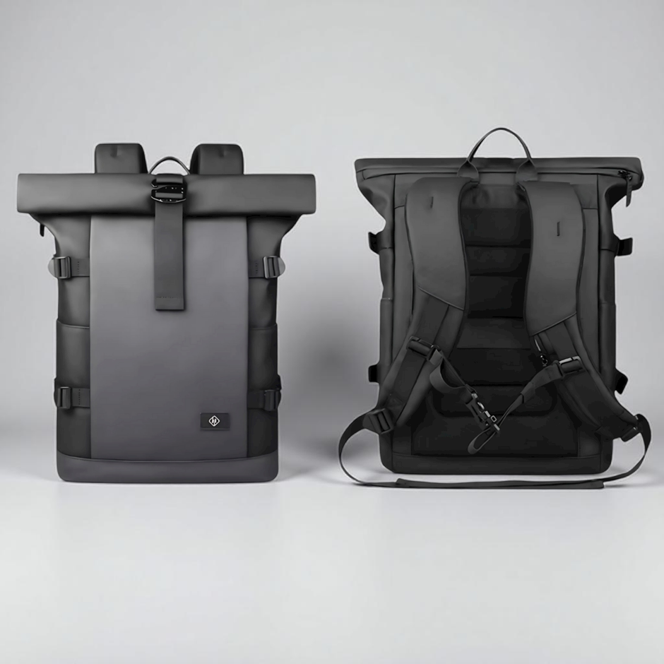 Storm Skin | Water-Resistant Roll-Top Backpack