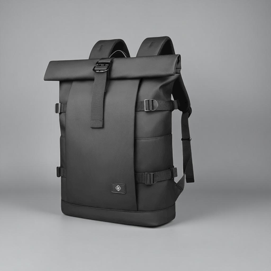 Storm Skin | Water-Resistant Roll-Top Backpack
