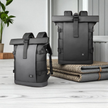 Storm Skin | Water-Resistant Roll-Top Backpack