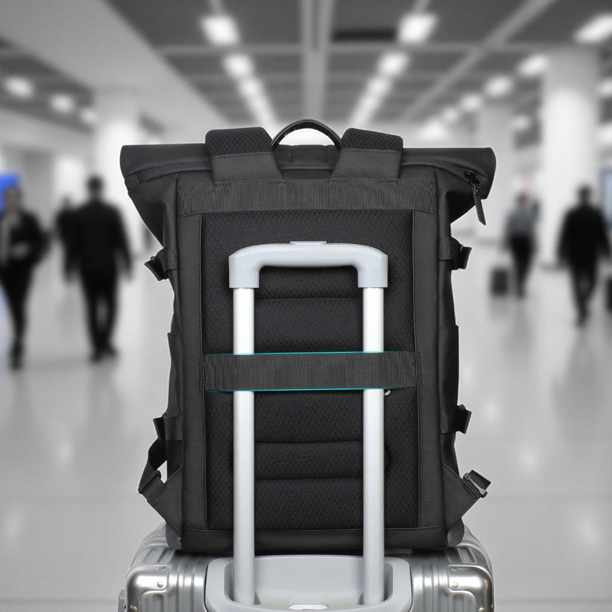Storm Skin | Water-Resistant Roll-Top Backpack